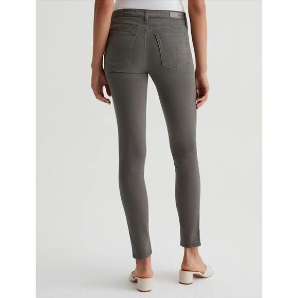 Adriano Goldschmied AG The Prima Mid-Rise Cigarette Leg Pants Charcoal Grey, 25R - Picture 11 of 15